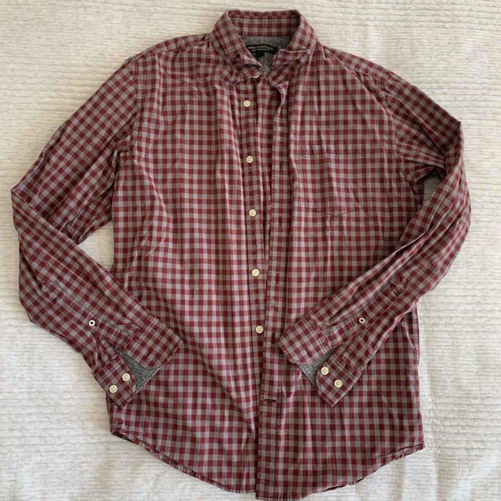 Banana Republic Men’s Soft Wash Slim Fit Shirt- M